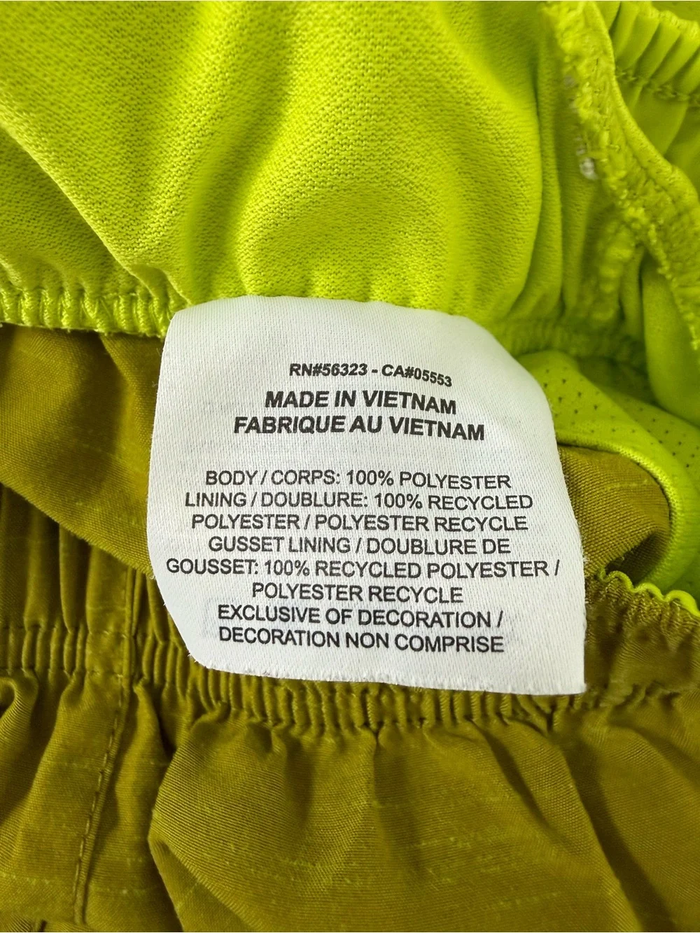 Nike Women’s Lime Chartreuse Green Dri-Fit Athletic Running Shorts S